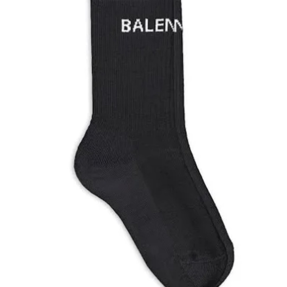 Balenciaga Black Casual Socks for women size M genuine